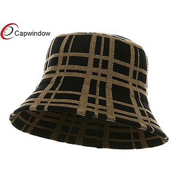 查看 (15016) Black Khaki Plaid Winter Bucket Hat 详情