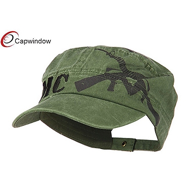 查看 (13025) Green Jeep Style Flat Top Military Hat with Pure Cotton 详情