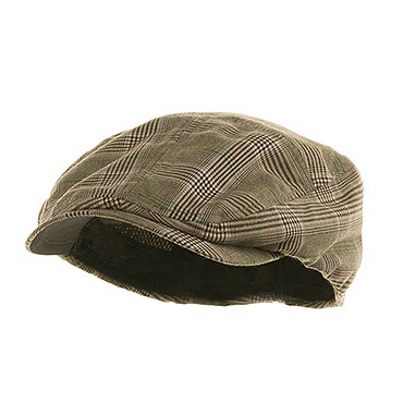 查看 (19004)Brown Fashion Plaid Ivy Cap 详情