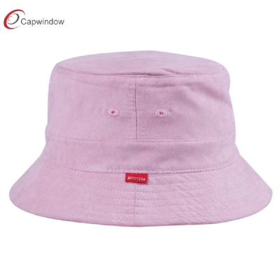 查看 Customized Suede and Satin Lining Bucket Hats With Flat Embroidery For Unisex 详情